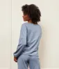 The Softest French Terry Boatneck Pullover - Slate sold by Summersalt