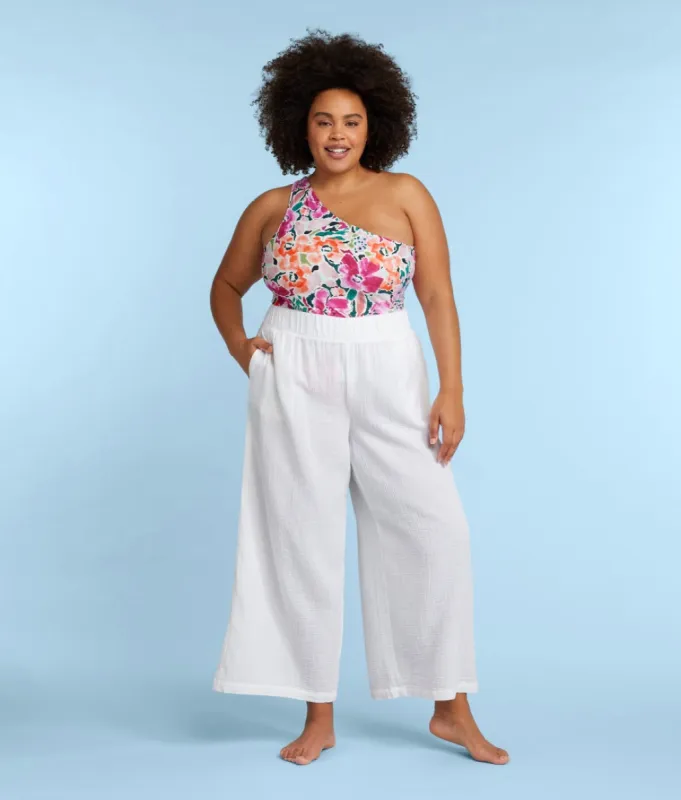 The Cloud Gauze Wide-Leg Pants - Main sold by Summersalt
