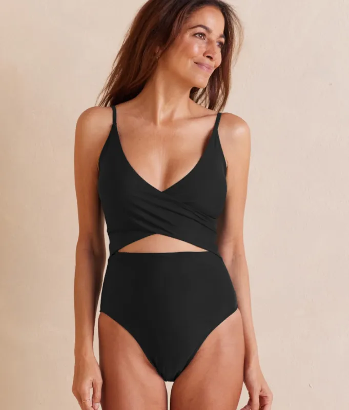 The Sea Breeze Cutout One-Piece - Sea Urchin sold by Summersalt