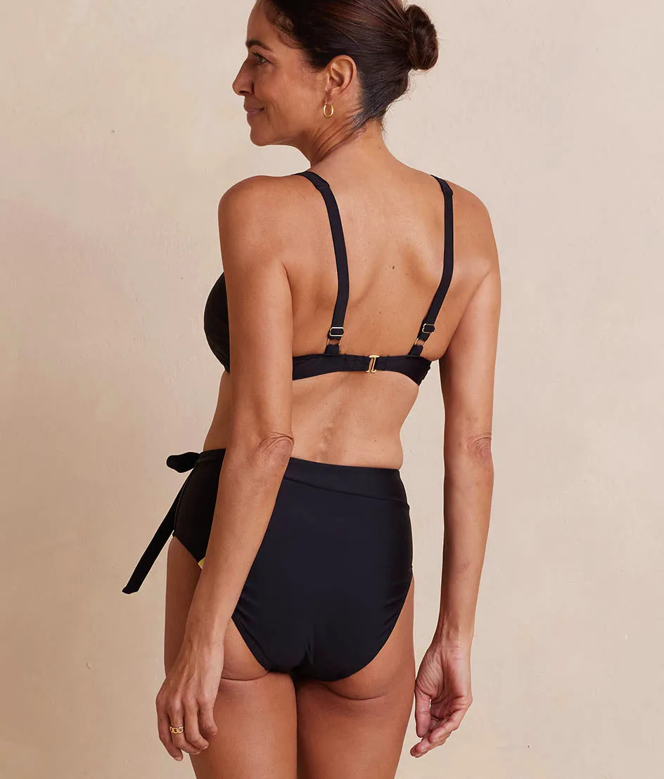 The Side-Tie High Leg High Rise Bottoms - Sea Urchin sold by Summersalt product image thumbnail 2