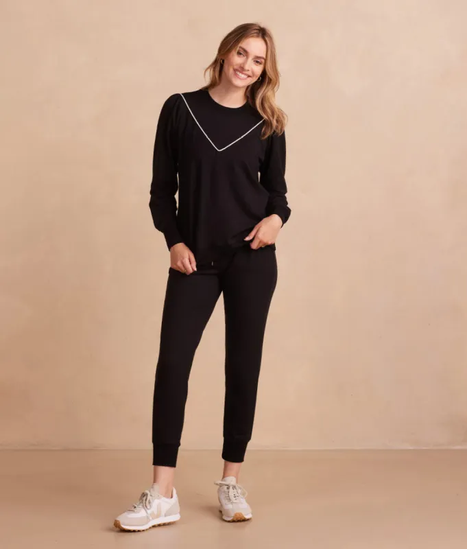 The Softest French Terry Jogger - Sea Urchin sold by Summersalt