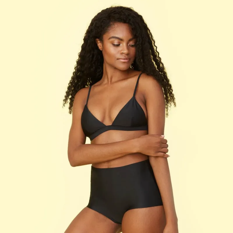 The Triangle Bikini and Classic High Rise Bundle sold by Summersalt