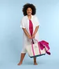 The Cloud Gauze Midi Dress Cover-Up - White Sand sold by Summersalt