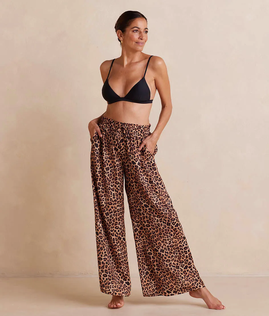 The Palazzo Pant With Ties - Main sold by Summersalt