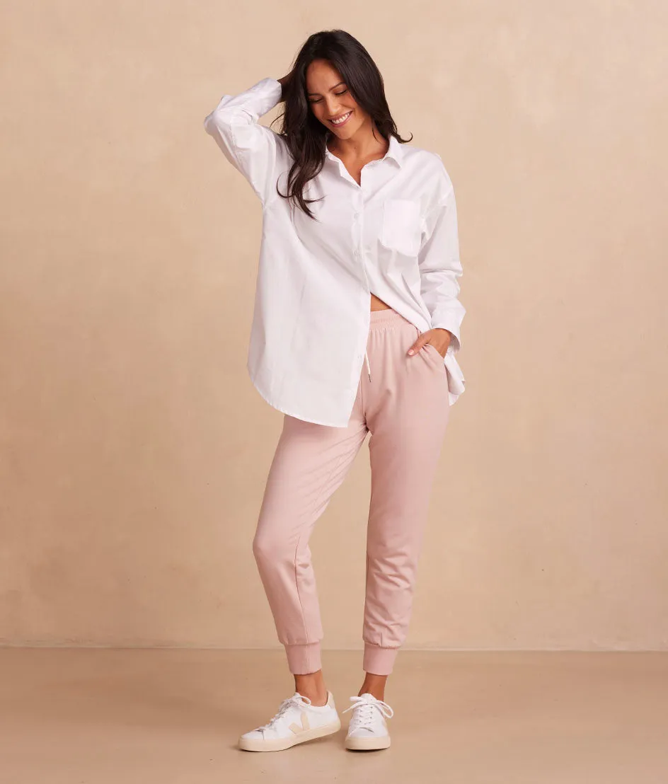 The Softest French Terry Jogger - Petal sold by Summersalt