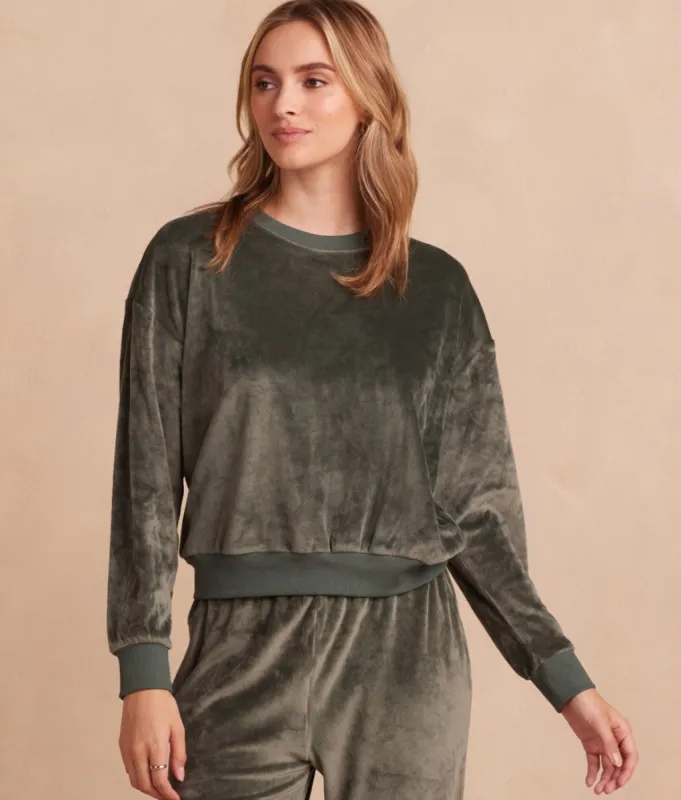 The Plush Velour Relaxed Crew - Main sold by Summersalt