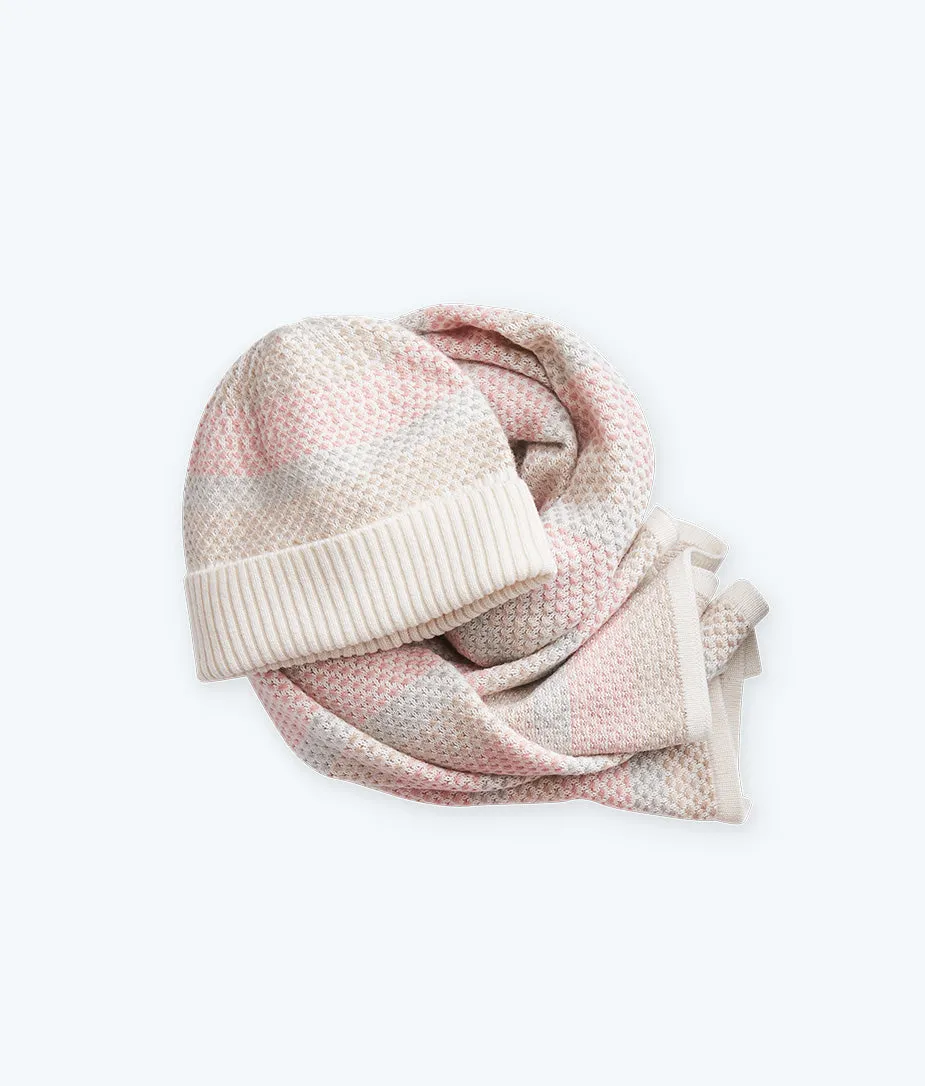 The Coziest Cashmere Blend Soft Stripe Hat - Main sold by Summersalt product image thumbnail 4