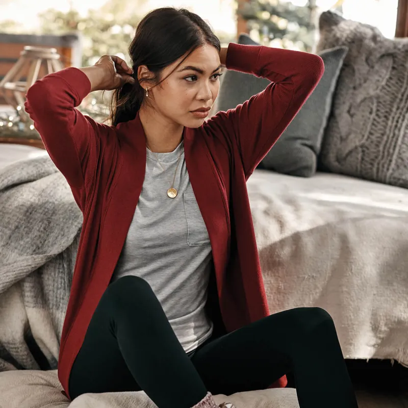 The Softest Ribbed Cardigan - Main sold by Summersalt