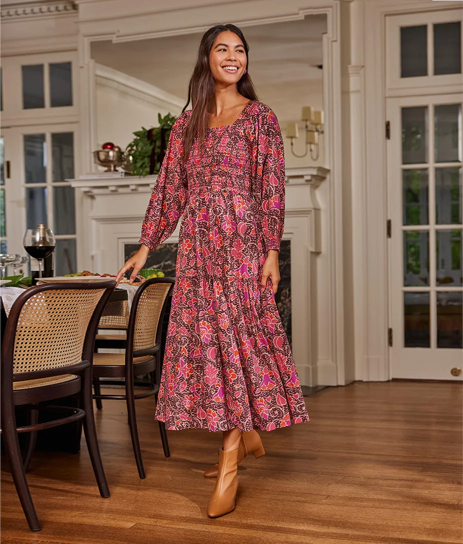 The Countryside Poplin Smocked Midi Dress - Main sold by Summersalt product image thumbnail 3