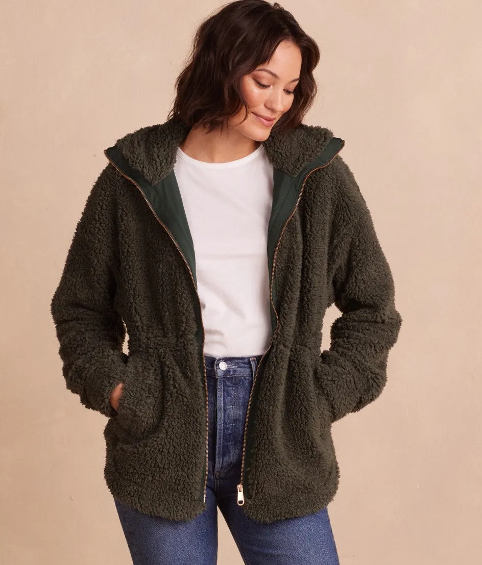 The High Pile Full-Zip Sherpa Jacket - Main sold by Summersalt