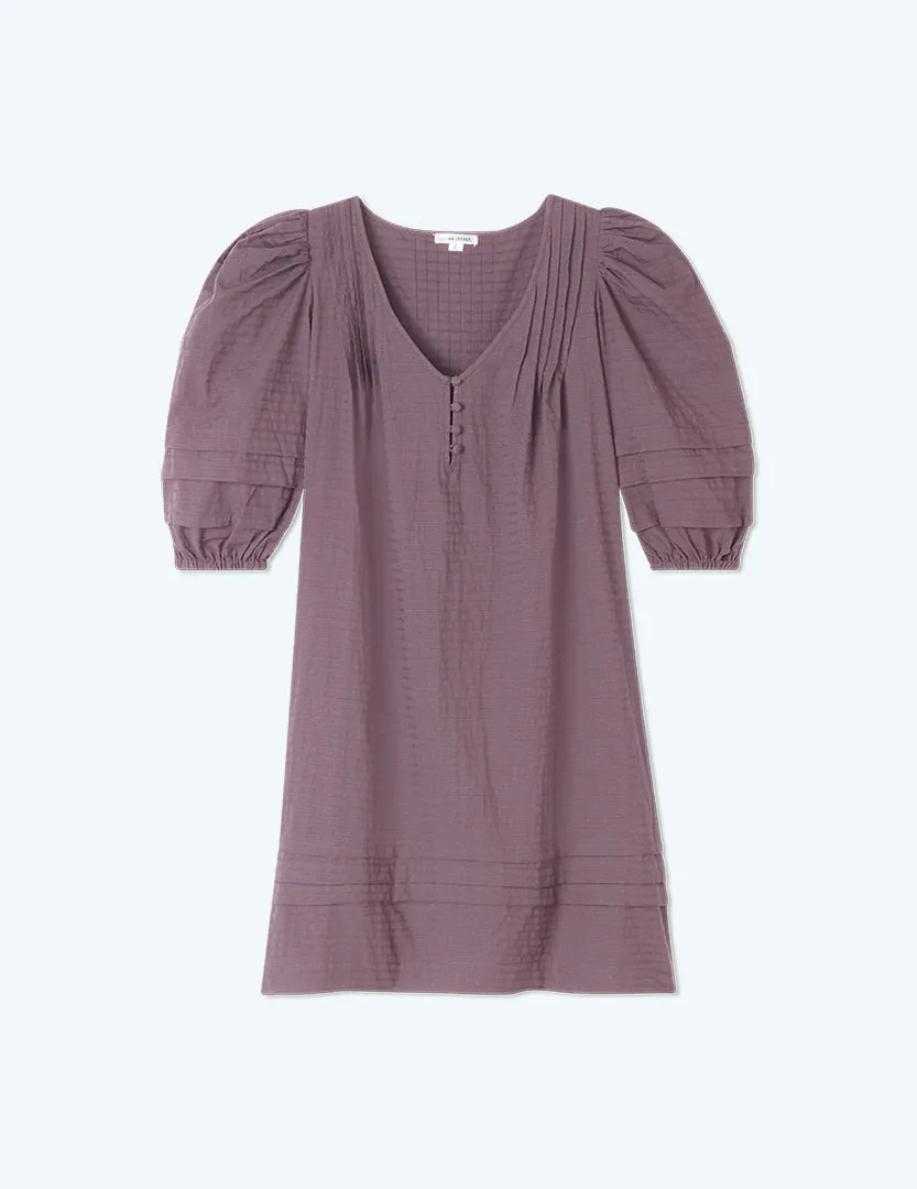 The Cotton Pintuck Dress - Plum sold by Summersalt product image thumbnail 4