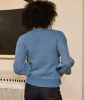 The Luxe Cashmere Blend Mix Stitch Sweater - Admiral & Dune sold by Summersalt