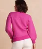 The Luxe Cashmere Blend Mix Stitch Sweater - Hibiscus & Dune sold by Summersalt