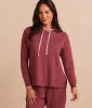 The Coziest Cashmere Blend Hoodie - Rosewood & Shell sold by Summersalt