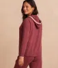 The Coziest Cashmere Blend Hoodie - Rosewood & Shell sold by Summersalt