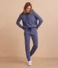 The Coziest Cashmere Blend Hoodie - Steel & Midnight sold by Summersalt
