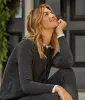 The Coziest Cashmere Blend Hoodie - Charcoal & White Sand sold by Summersalt