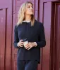 The Coziest Cashmere Blend Hoodie - Charcoal & White Sand sold by Summersalt