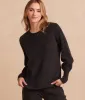 The Coziest Cashmere Blend Bishop-Sleeve Sweater - Charcoal sold by Summersalt