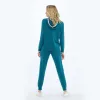The Coziest Cashmere Blend Jogger - Venetian & Pink Sky sold by Summersalt