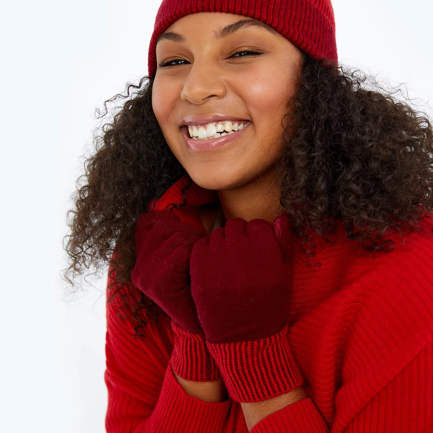 The Coziest Cashmere Blend Gloves - Pinot & Lava sold by Summersalt product image thumbnail 2