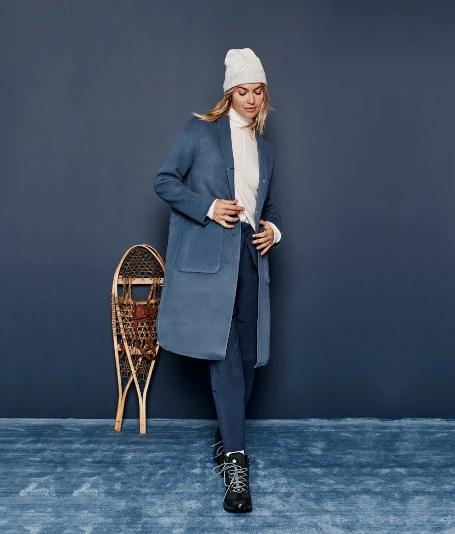 The Warmest Wool Cocoon Coat - Slate sold by Summersalt product image thumbnail 3