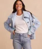 The Warmest Wool Short Coat - Frost sold by Summersalt