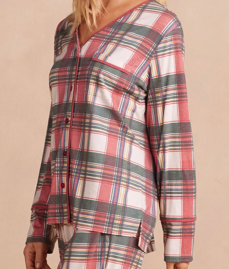 The Women's Matching Family Pajama Set - 'Tis the Season Tartan sold by Summersalt product image thumbnail 2