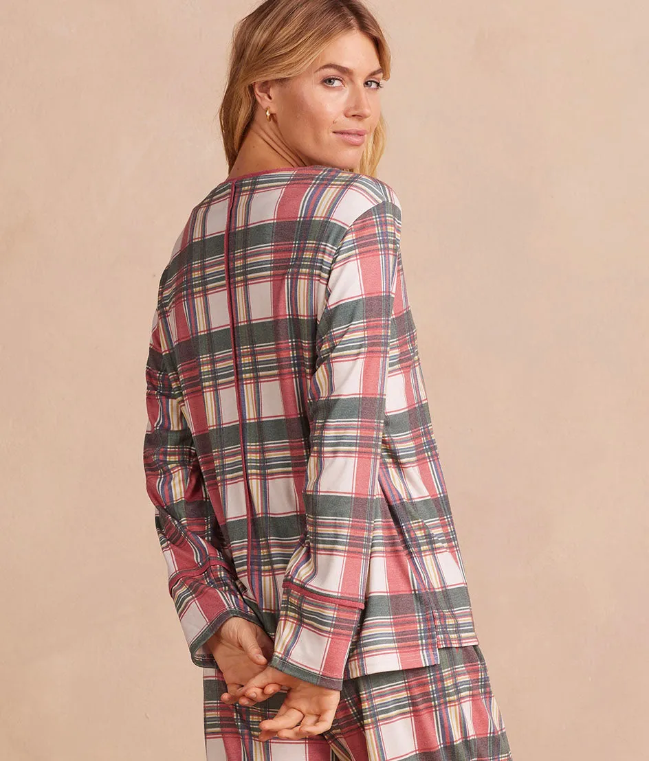 The Women's Matching Family Pajama Set - 'Tis the Season Tartan sold by Summersalt product image thumbnail 3
