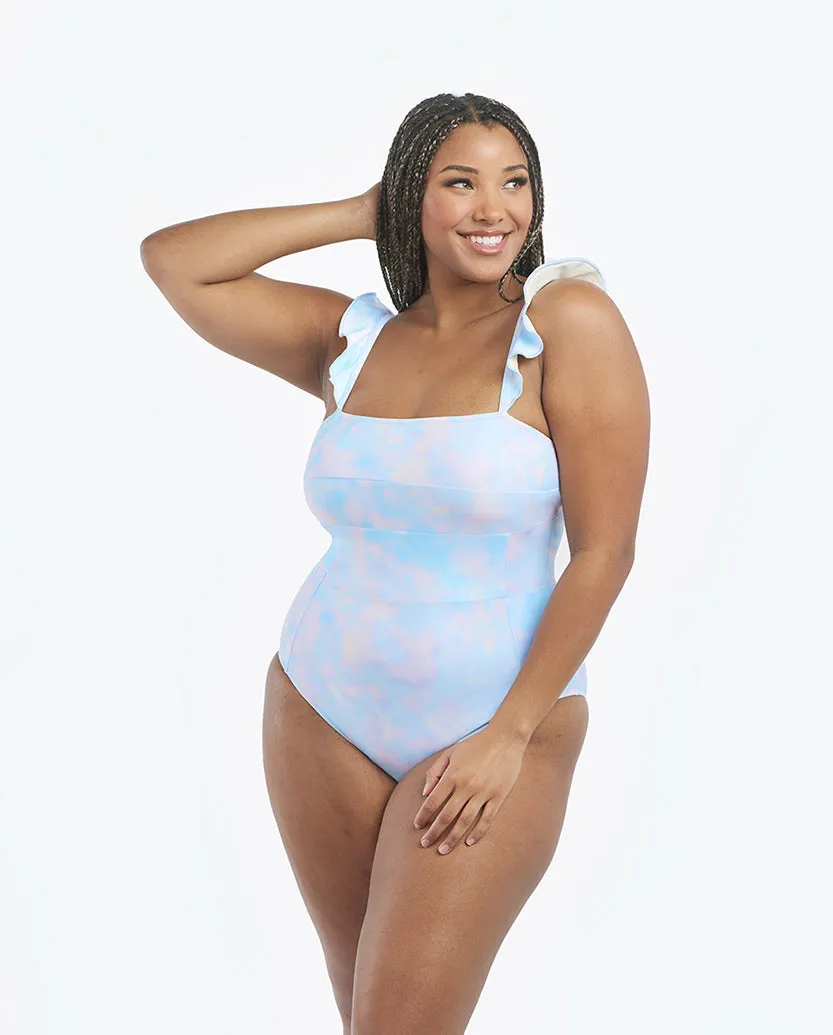The Ruffle Oasis - Cotton Candy Sky sold by Summersalt product image thumbnail 2