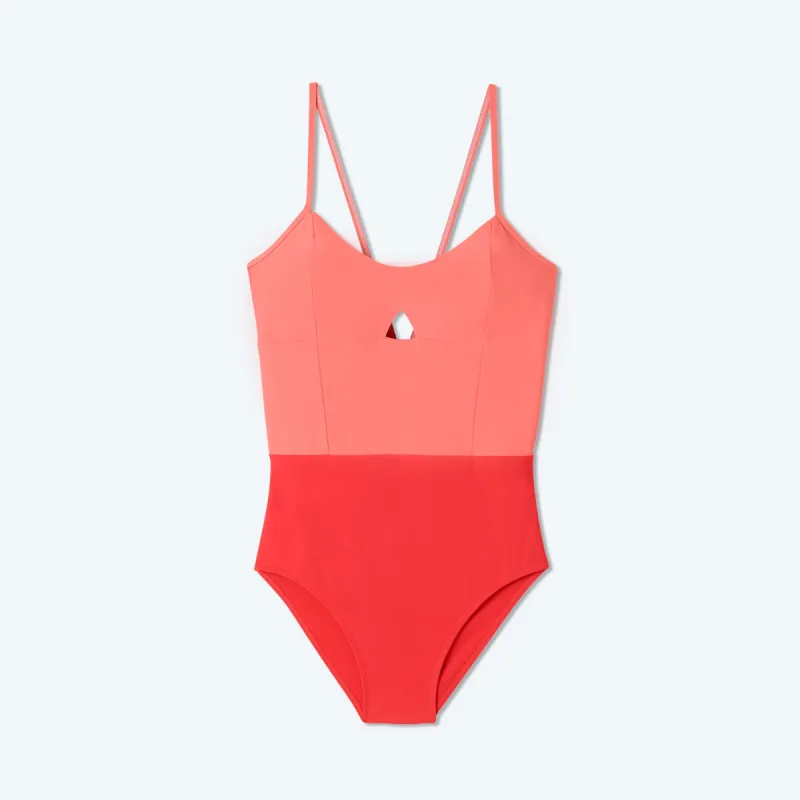 The Swan Dive - Grapefruit & Coral sold by Summersalt