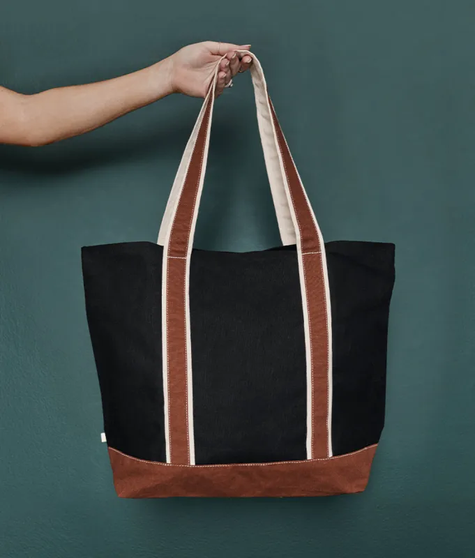 The Classic Carry-It-All Tote - Sea Urchin & Praline sold by Summersalt