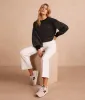 The Luxe Cashmere Blend Mix Stitch Sweater - Sea Urchin & Dune sold by Summersalt