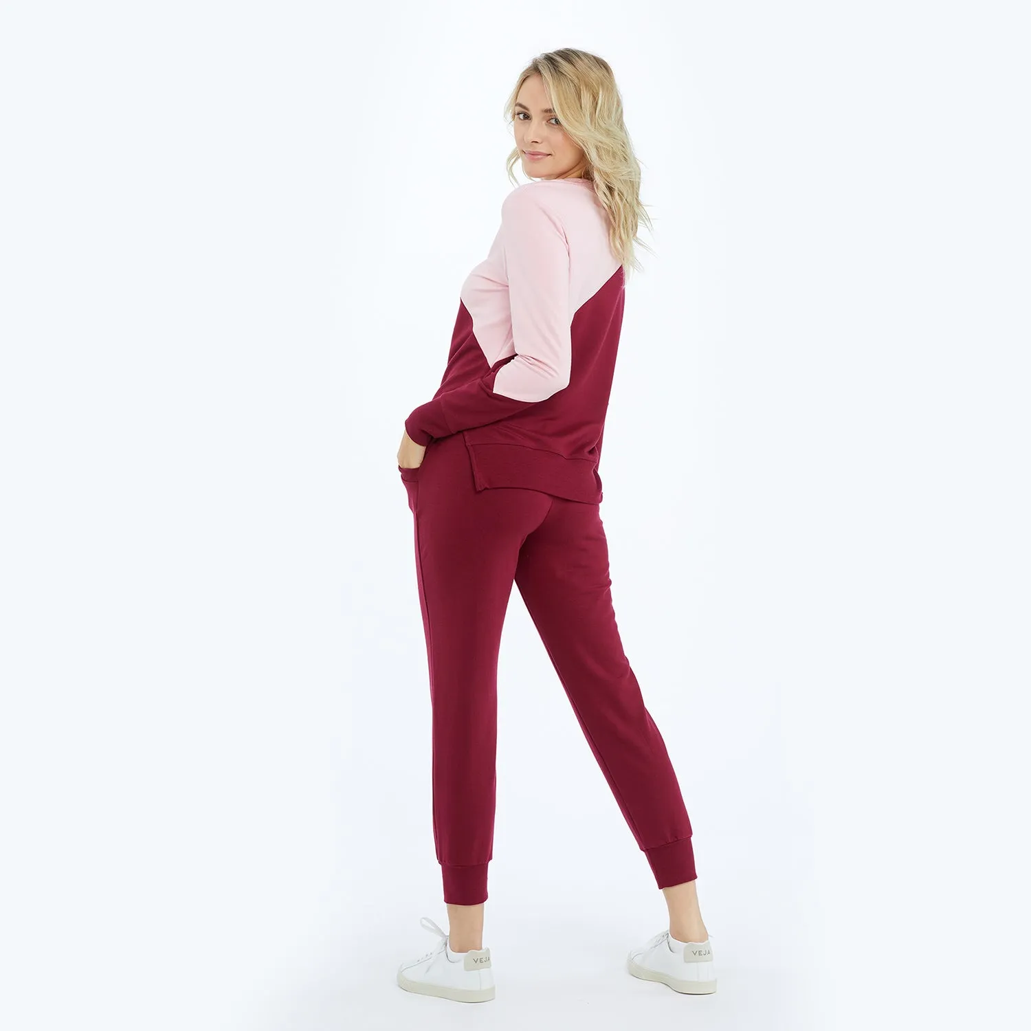 The Softest French Terry Jogger - Pinot sold by Summersalt product image thumbnail 4