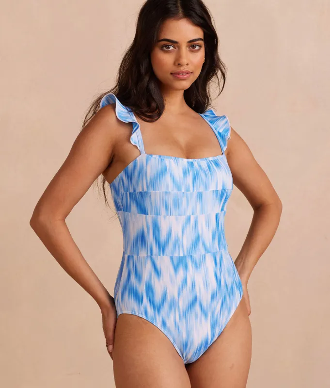 The Ruffle Oasis - Bali Breeze sold by Summersalt