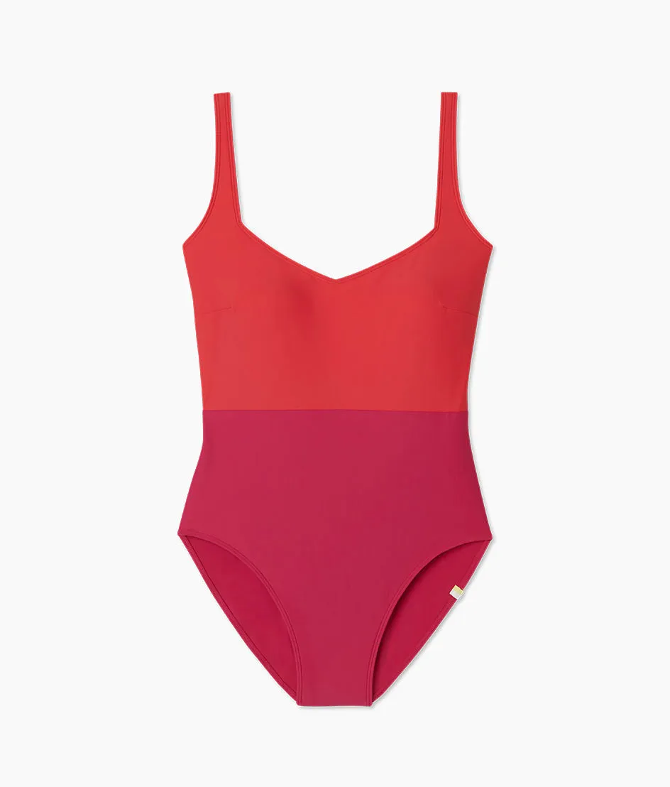 The Seascape Sweetheart One Piece - Summer Berry & Spritz sold by Summersalt product image thumbnail 4