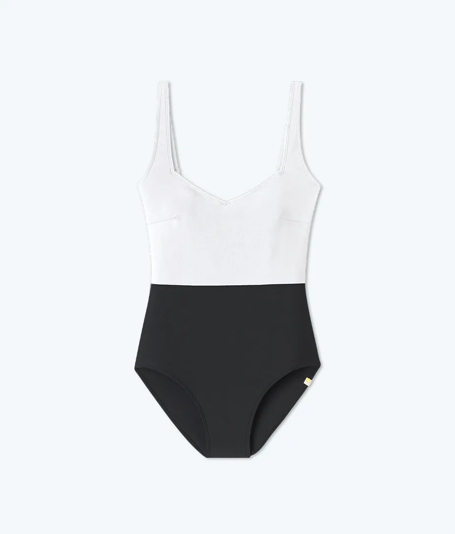The Seascape Sweetheart One Piece - Sea Urchin & White Sand sold by Summersalt product image thumbnail 5