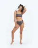 The High Leg High Rise Bottom - Midnight Bloom sold by Summersalt