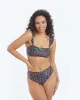 The High Leg High Rise Bottom - Midnight Bloom sold by Summersalt