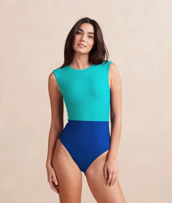 The Surf - Aqua & Lapis sold by Summersalt