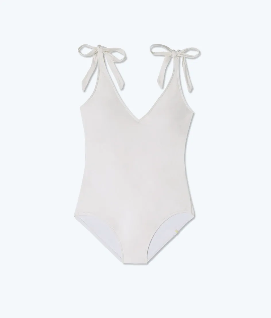 The Tie Backflip - White Sand sold by Summersalt