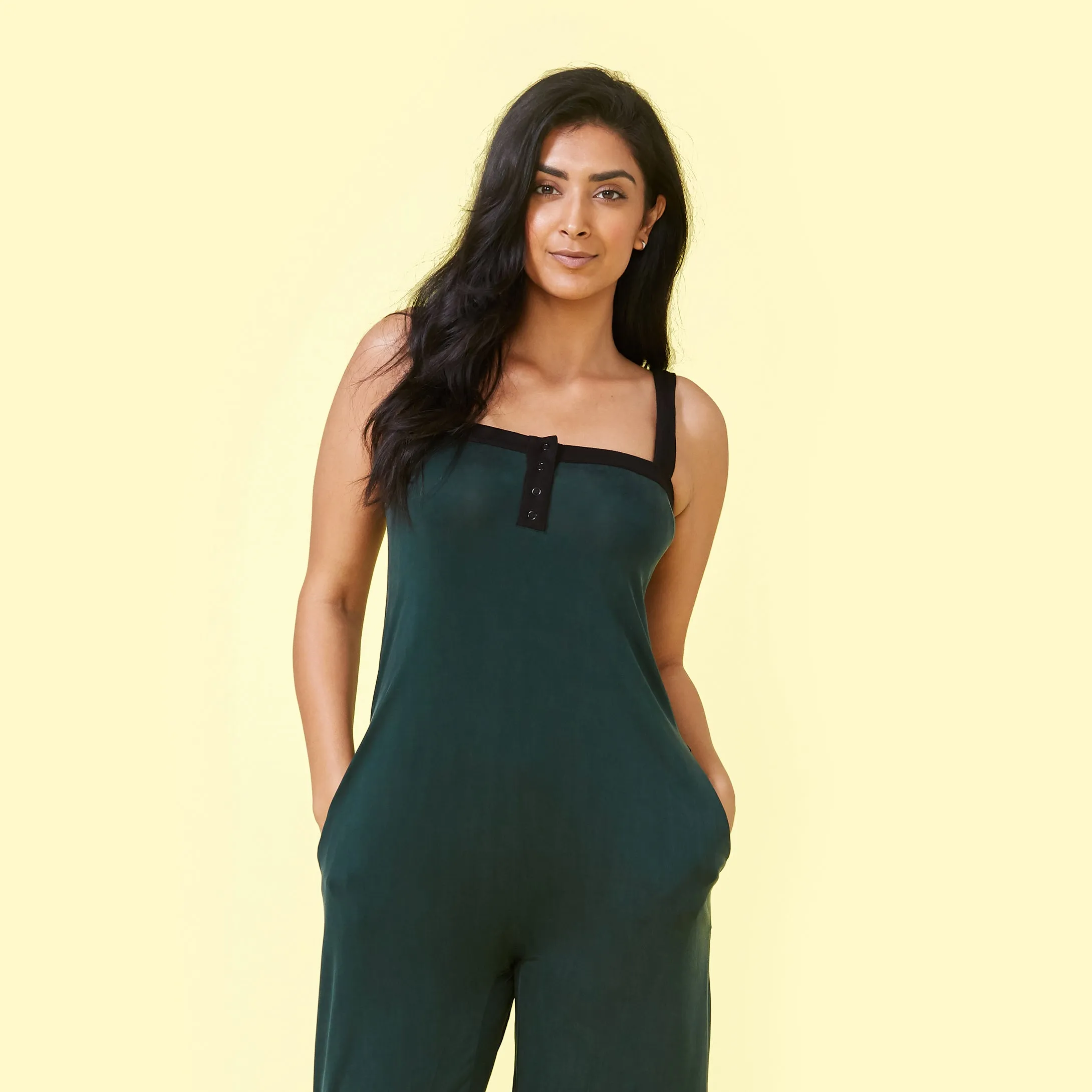 The 24 Hour Jumpsuit - Moss sold by Summersalt product image thumbnail 2