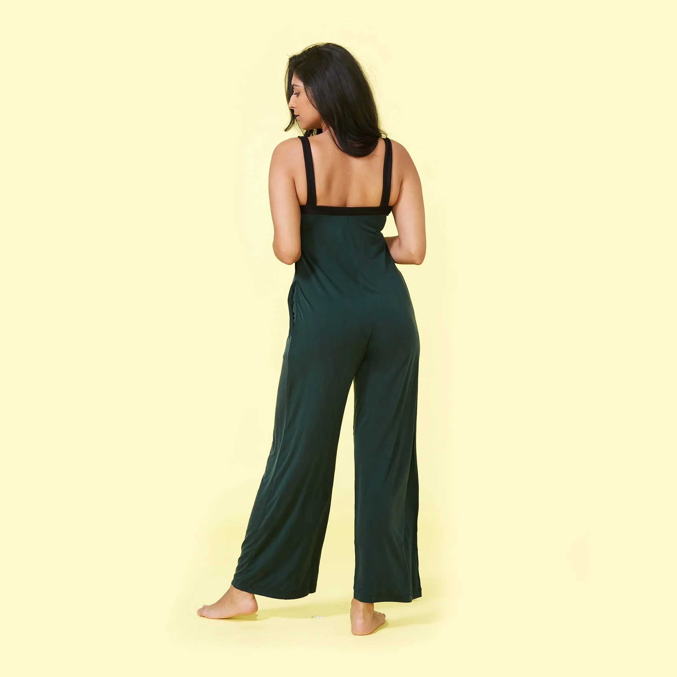 The 24 Hour Jumpsuit - Moss sold by Summersalt product image thumbnail 3