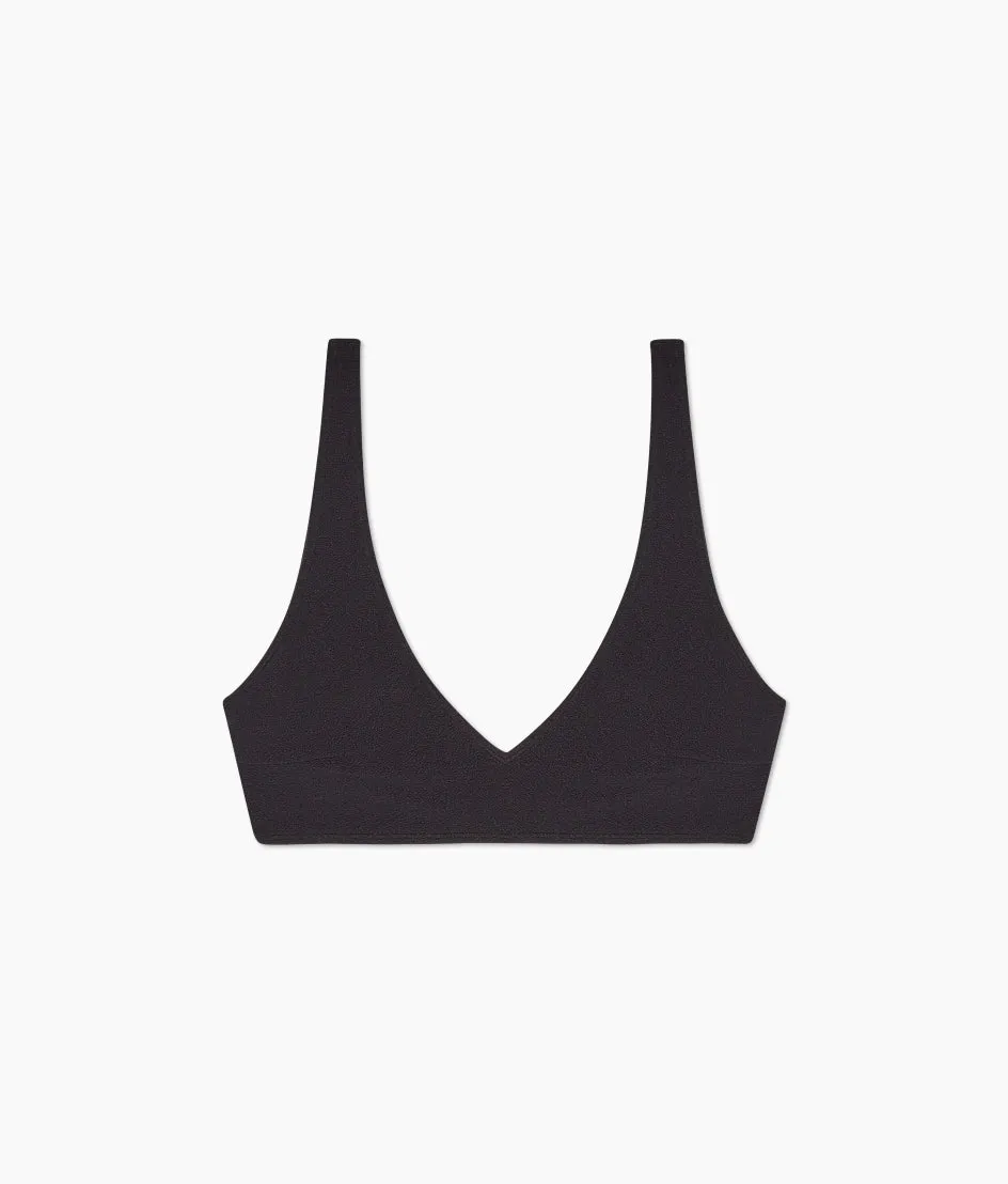 The LuxeCrinkle Tide Bikini Top - Sea Urchin sold by Summersalt product image thumbnail 4