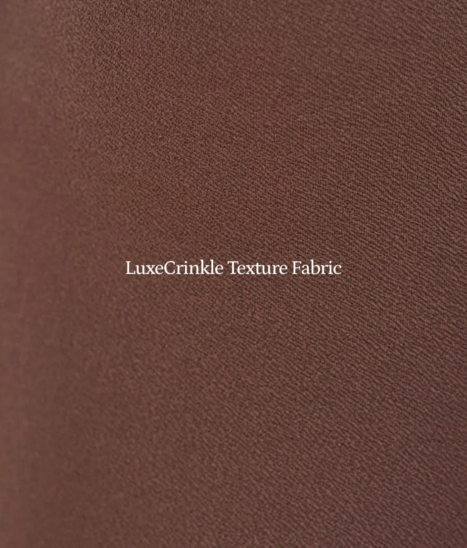 The LuxeCrinkle Tide Bikini Top - Mocha sold by Summersalt product image thumbnail 5