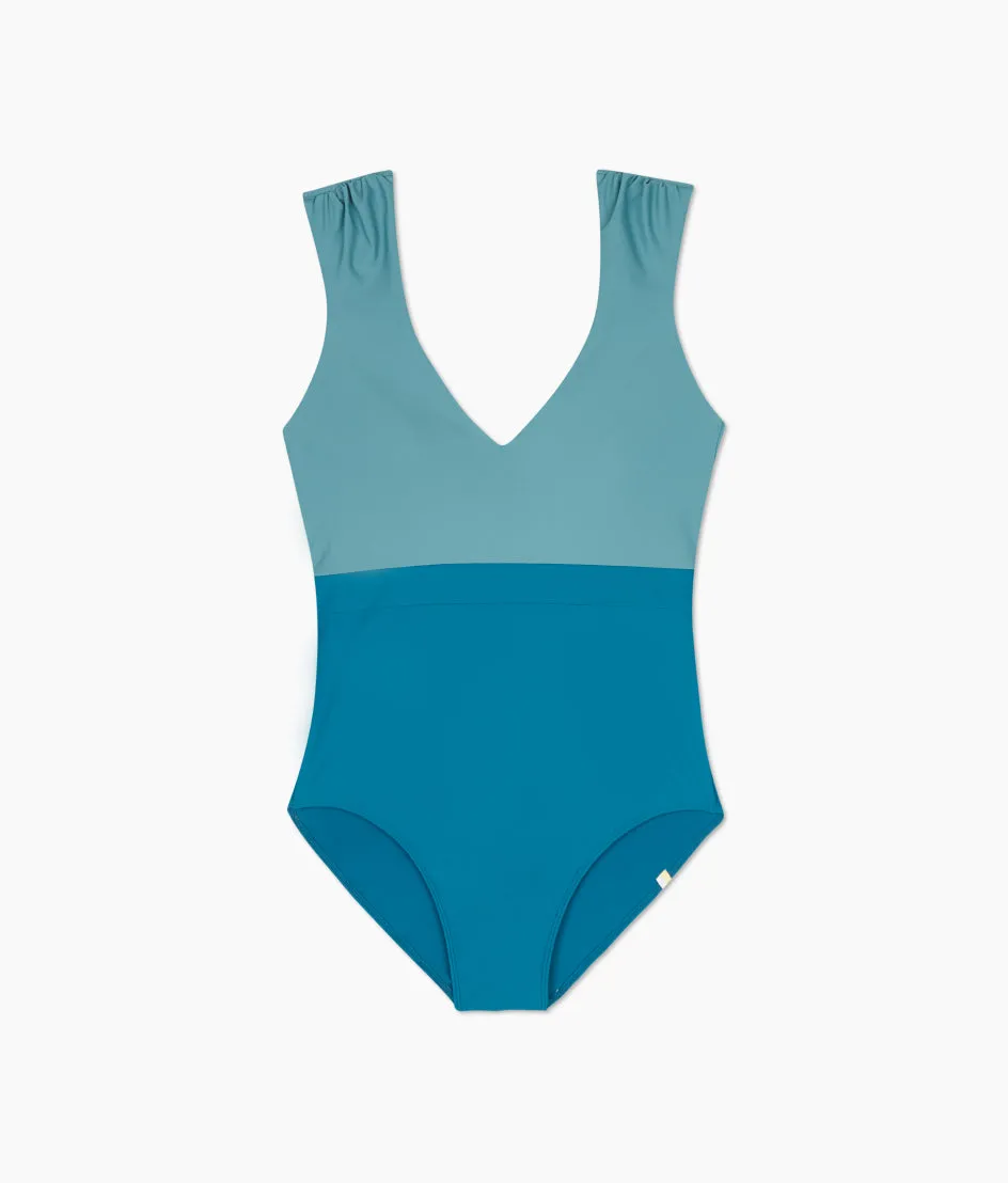 The Ruched Backflip - Bluestone & Mist sold by Summersalt product image thumbnail 3