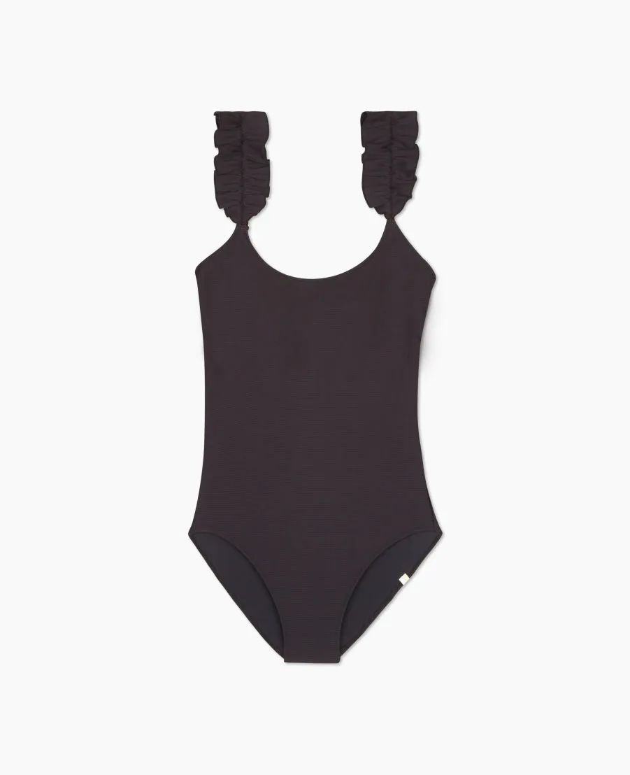 The RippleRib Ruffle One-Piece - Sea Urchin sold by Summersalt product image thumbnail 2