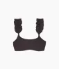 The RippleRib Ruffle Bikini Top - Sea Urchin sold by Summersalt