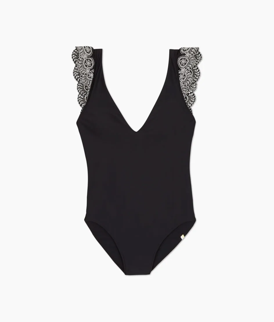 The Eyelet Ruffle Backflip - Sea Urchin sold by Summersalt product image thumbnail 3