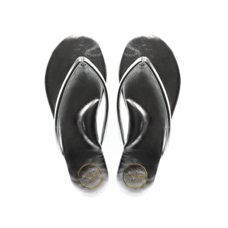 VIVIE - Metallic Silver sold by Summersalt